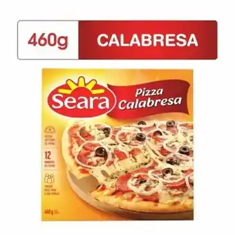 Supermercados Paraná Pizza seara calabresa 460g oferta
