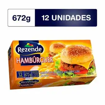Supermercados Paraná Hambúrguer misto rezende 672g oferta