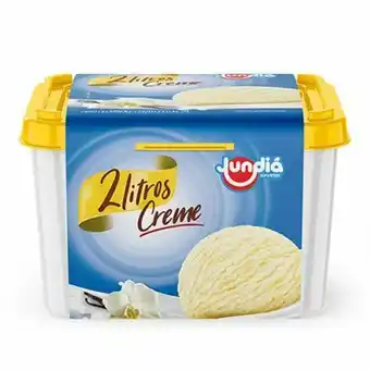 Supermercados Paraná Sorvete de massa jundiá creme pote 2l oferta