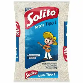 X Supermercados Arroz tipo 1 solito pacote 5kg oferta