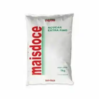 X Supermercados Açúcar extra fino mais doce pacote 1kg oferta