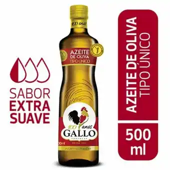 X Supermercados Azeite gallo tipo único 500ml oferta