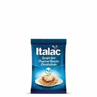 Queijo ralado italac tropical 50g