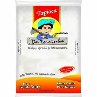 Tapioca da terrinha pacote 500g