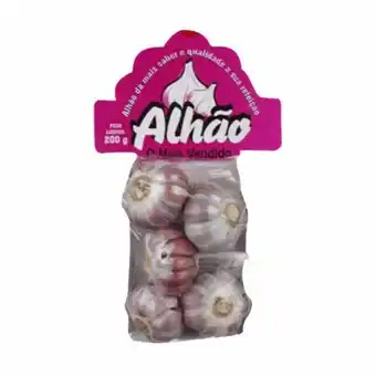X Supermercados Alho alhão 200g oferta