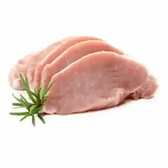 Pernil suíno fatiado