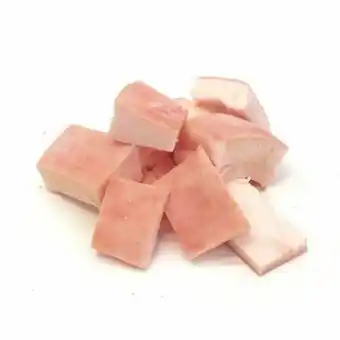 Toucinho picado