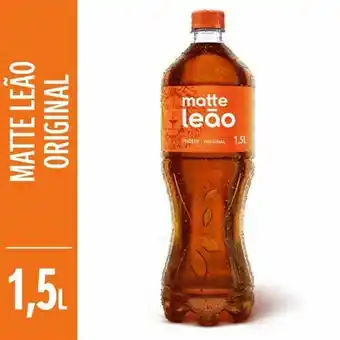 X Supermercados Chá matte leão natural pet 1,5 litro oferta
