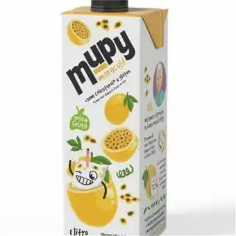 X Supermercados Bebida de soja mupy maracujá caixa 1l oferta