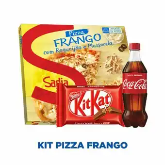 X Supermercados Kit pizza frango oferta