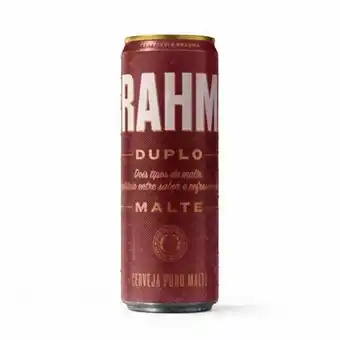X Supermercados Cerveja brahma duplo malte 350ml oferta