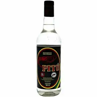 Cachaça pitú garrafa 965ml