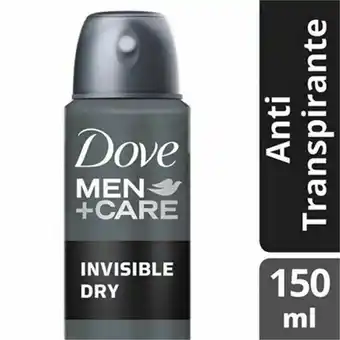 X Supermercados Desodorante antitranspirante aerosol dove invisible 150ml oferta