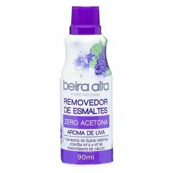 Removedor de esmalte beira alta uva 90ml