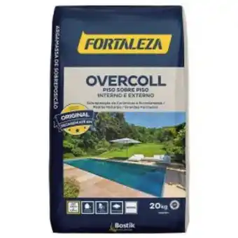 Argamassa externa piso sobre piso branca 20kg fortaleza