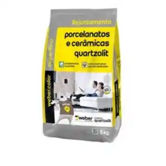 Obramax Rejunte porcelanato branco 5kg oferta