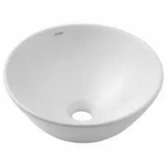 Obramax Cuba de apoio redonda basic r1 branco 350x350mm oferta