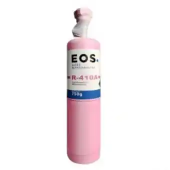 Gás liquefeito r410a com cilindro de 750g com válvula