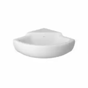 Obramax Lavatório de canto izy branco 300x330x410mm oferta