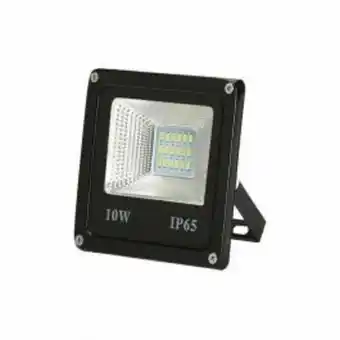 Refletor slim led 10w ip65 luz verde jng