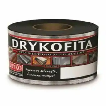 Obramax Fita asfáltica alumínio drykofita 10cm x 10m oferta