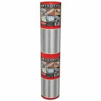 Fita asfáltica alumínio drykofita 90cm x 10m