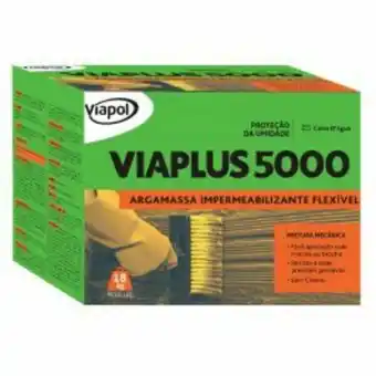 Obramax Argamassa impermeabilizante viaplus 5000 flexível 18kg oferta