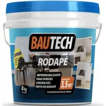 Impermeabilizante cimentício bautech rodapé 8kg