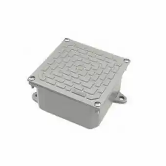 Obramax Caixa de passagem para piso 150x150x100mm em alumínio com tampa oferta