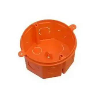 Caixa de luz octogonal 4x4 fundo fixo reforçado tigre