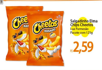 Atacadão Salgadinho Elma Chips Cheetos Lua Parmesão Pacote com 125g oferta