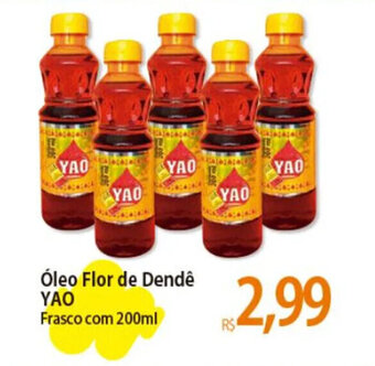 Óleo Flor de Dendê YAO Frasco com 200ml
