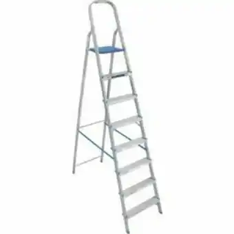 Escada doméstica alumínio 8 degraus