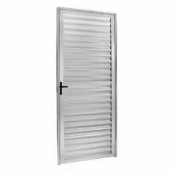Obramax Porta palheta ecosul alumínio brilhante esquerdo 210x80cm oferta