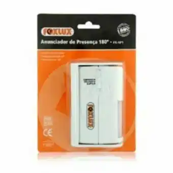 Obramax Anunciador de presença 180 graus à bateria (não inclusa) oferta