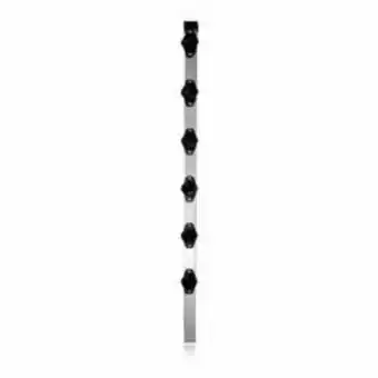 Obramax Big haste em alumínio 25x25mm com 1 m e 6 isoladores oferta