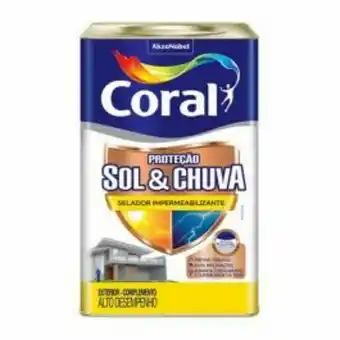 Obramax Selador impermeabilizante sol e chuva 18l oferta