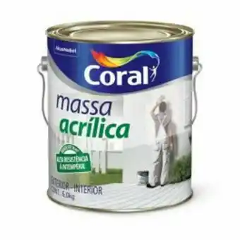Obramax Massa acrílica 6kg oferta