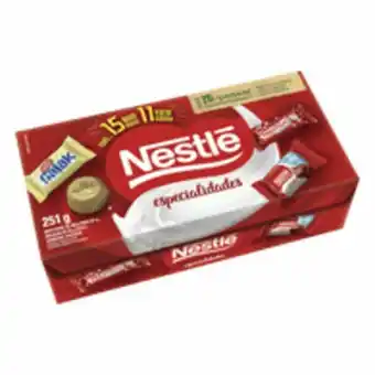 Bombom nestlé especialidades caixa 251g 15 unidades