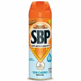 Inseticida sbp aero anti aedes aegypti sem cheiro 273ml