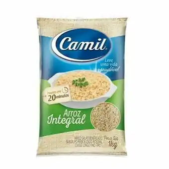 Arroz integral camil pacote 1kg