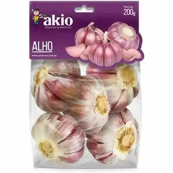 Alho akio embalagem 200g