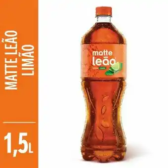 Chá pronto matte leão limão garrafa 1,5 litro