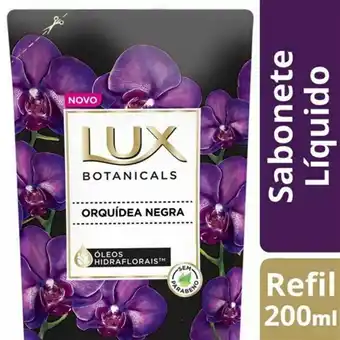 Sabonete líquido lux orquídea negra refil 200ml