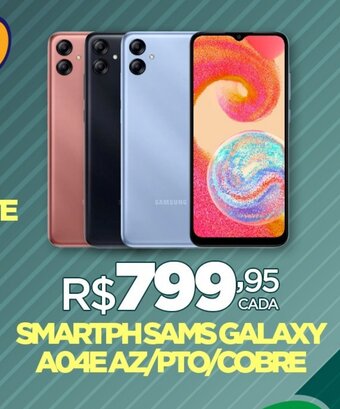 DB Supermercados SMARTPHSAMS GALAXY A04EAZ/PTO/COBRE oferta