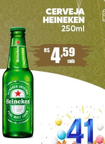Supermercado Precito CERVEJA HEINEKEN 250ml oferta
