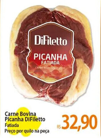 Atacadão Carne Bovina Picanha DiFiletto Fatiada oferta