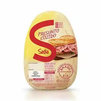 Supermercado Precito Presunto cozido sadia sem capa de gordura peça oferta