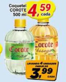 Amarelinha supermercados Coquetel COROTE 500ml oferta