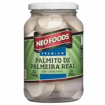 Palmito palmeira real neo foods rodela 300g
